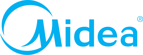 Logo de aire acondicionado Midea